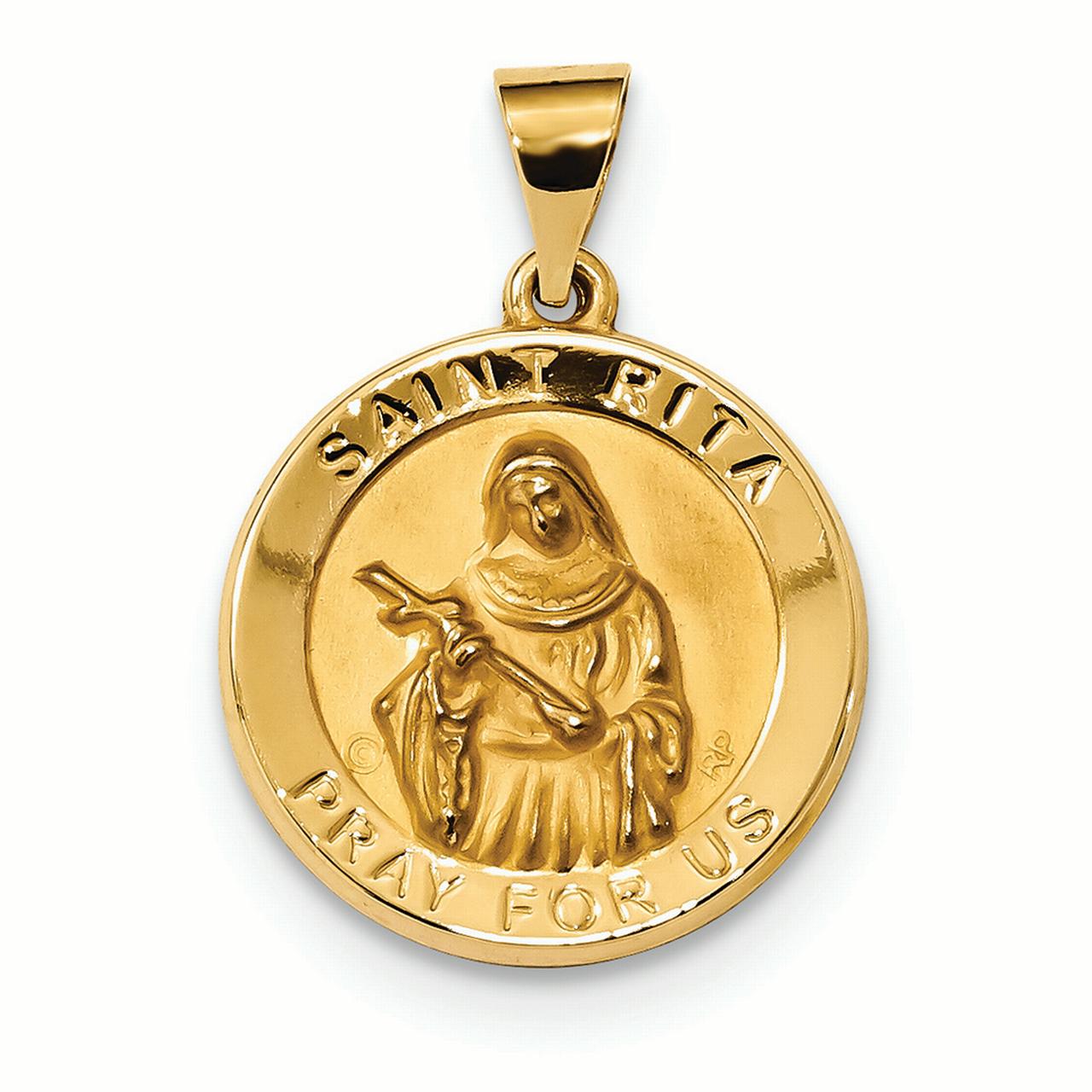 Bonyak Jewelry 18 Inch Rhodium Plated Necklace w/ 4mm Yellow November Birth Month Stone Beads and Saint Rita/Baseball Bonyak Jewelry 18 Inch Rhodium Plated Necklace w/ 4mm Yellow November Birth Month Stone Beads and Saint Rita/Baseball